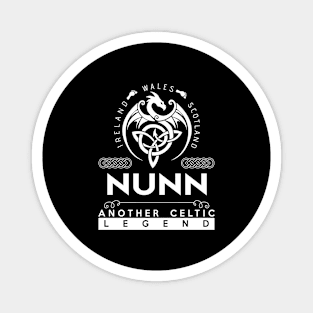 Nunn Name T Shirt - Another Celtic Legend Nunn Dragon Gift Item Magnet